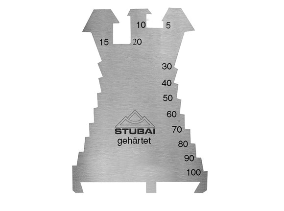 2786 02 Stubai Marking Plate 1.3mm Hardened