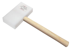 2785 02 Stubai Plastic Faced Hammer Rectangular with Ash Wood Handle (155x85x35)